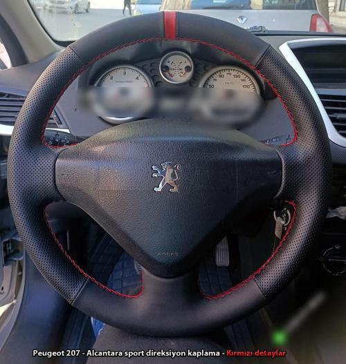 Peugeot 207 Uyumlu Direksiyon Kılıfı