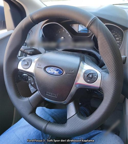 Ford Focus 3 Araca Uyumlu Direksiyon Kılıfı