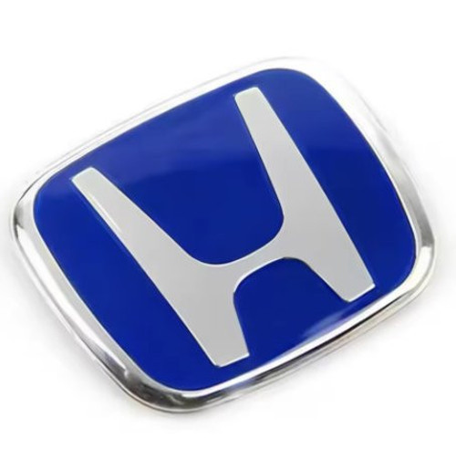 Honda FC5 FB7 FD6 Ies Makyajlı Direksiyon Logosu 5 x 4 cm MAVİ