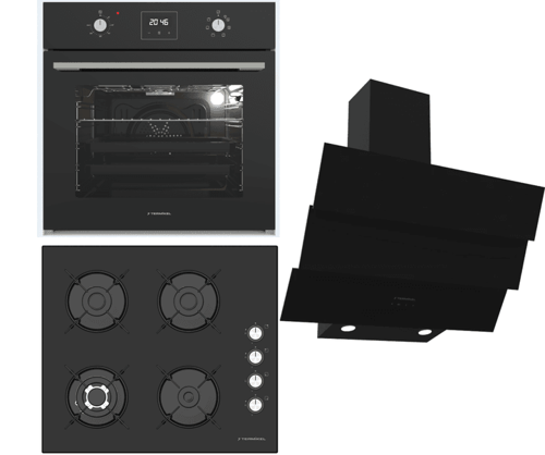 Ankastre Set (BO O64D5C B + BH P6194C B + CH S6532C BB)