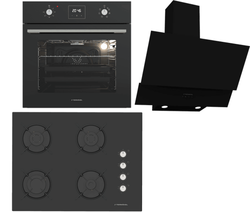 Ankastre Set (BO O64D5C B + BH P7144C B + CH C6532C BB)