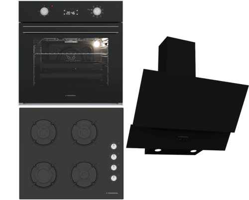 Ankastre Set (BO O6555C DB + BH P6144C B + CH C6532C BB)