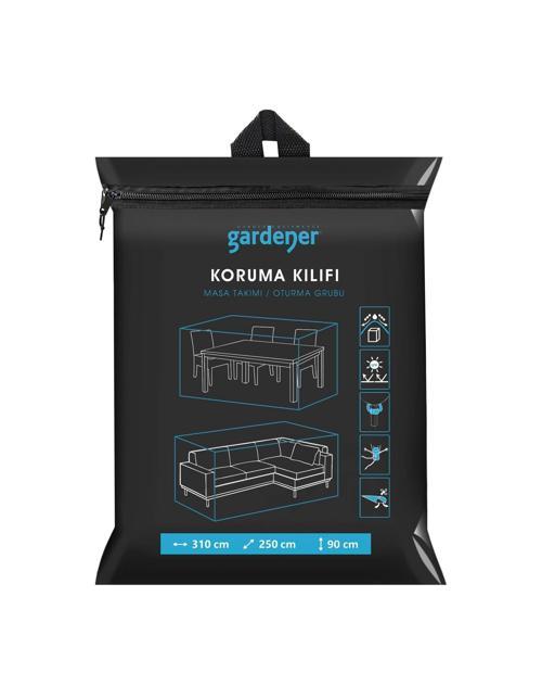Masa Takımı Koruma Örtüsü GRDC306 / Kılıfı PE (310 cm x 250 cm x 90 cm)