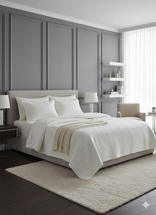 TAYTÜYÜ NUBUK YATAK ÖRTÜSÜ ÇİFT KİŞİLİK TOSKANA BEJ