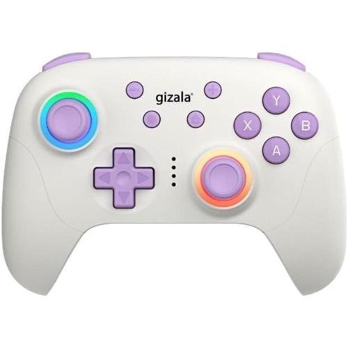 Kablosuz Oyun Kontrolcüsü Gamepad Hall Effect Triggers Joystick Game Controller Switch 2 / Switch/ PC/Steam/Android/IOS Beyaz