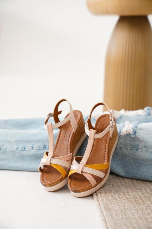 D02001 Günlük Kadın Klasik Dolgu Topuklu Ayakkabı