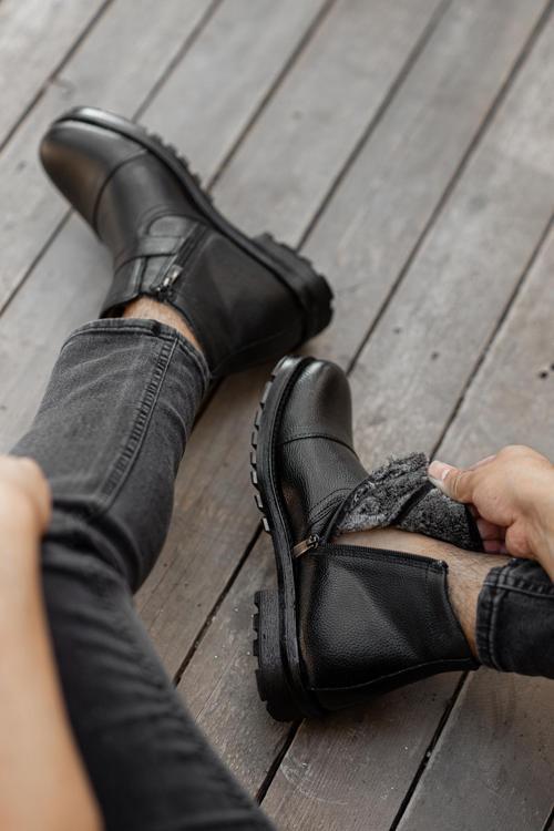 D1324 Soğuk Geçirmez Erkek Bot