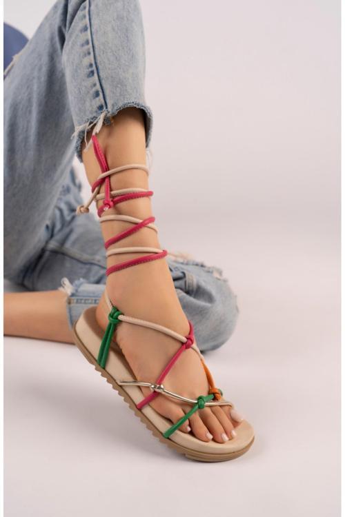 D1001 Günlük Ortopedik Kadın Sandalet