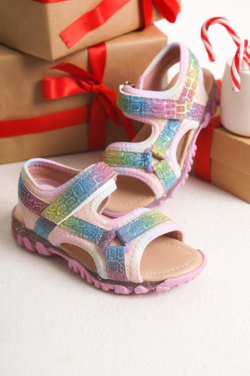 Sindy Günlük Ortopedik Kız Çocuk Sandalet Ayakkabı