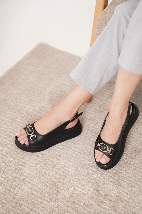 D744 Günlük Ortopedik Kadın Sandalet