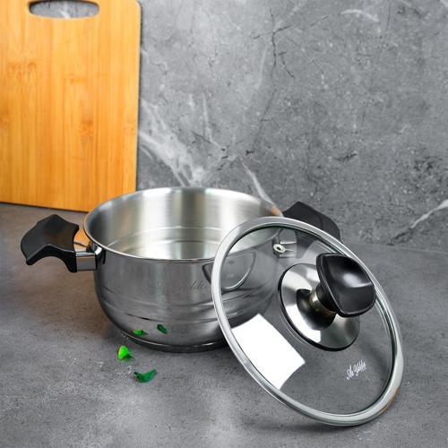 King Cam Kapak Tencere 16 cm