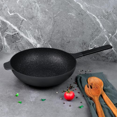 Pro Grade Wok Tava Gri 30 Cm