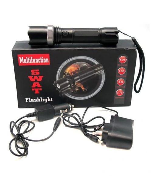 Polis El Feneri Zoomlu Selektörlü El Feneri 500 Metre