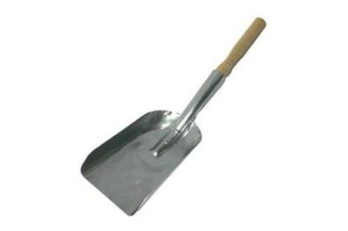 Metal Küçük - Dar Galvaniz Kürek Ahşap Saplı