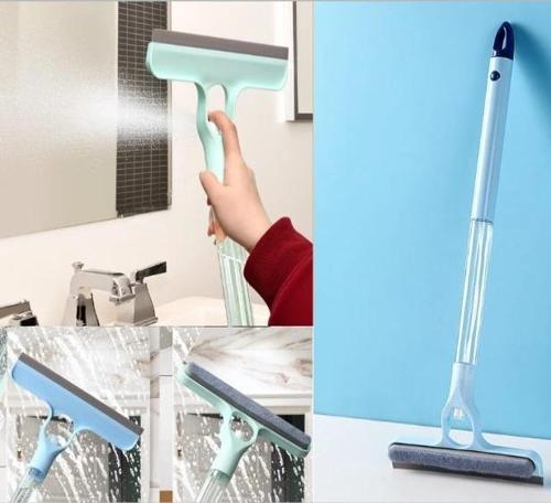 4 İn 1 Spreyli Çek Çekli Camsil Ve Fırça Aparatı