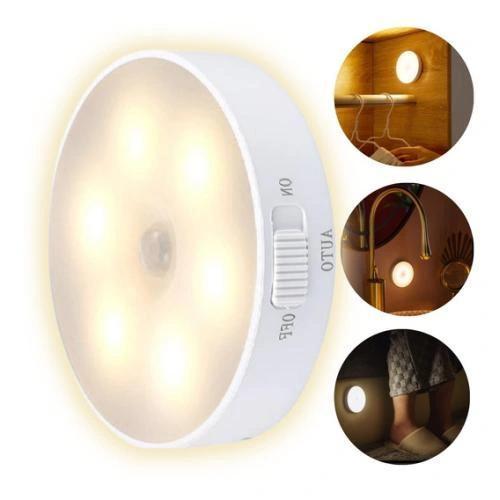 Hareket Sensörü Dolap Altı Aydınlatması Usb Şarj Edilebilir Led