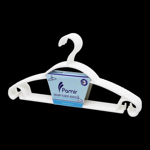 6 Parça  Plastik Galaxy Elbise Askısı