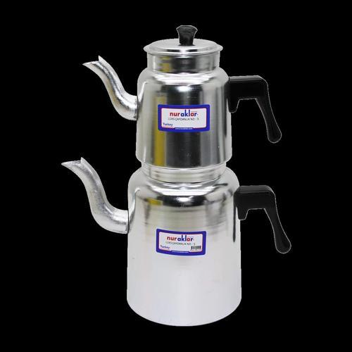 No-3 Lüks Alüminyum Çaydanlık Takımı