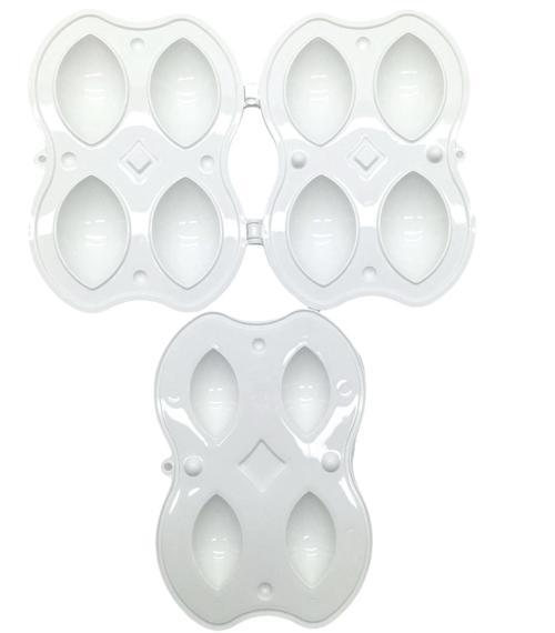 Plastik 4lü İçli Köfte Yapma Kalıp Aparatı