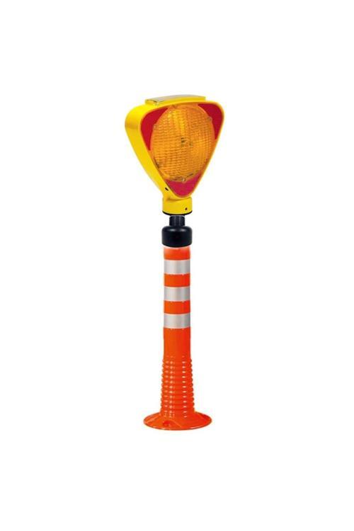Solar Üçgen Flaşörlü Delinatör Seti (Sarı Flaşör)