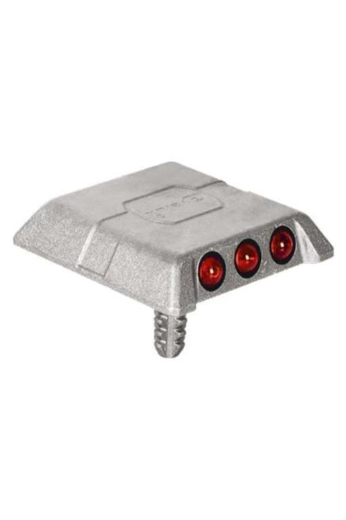 Ankrajlı Metal Yol Butonu 10 X 10 X 2,1 Cm