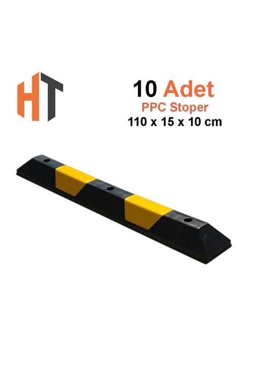 Oto Park Araç Stoperi Seti Ppc 110X15X10 Cm-10 Adet