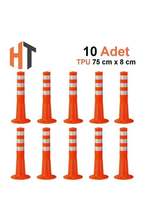 10'Lu Delinatör Seti 75 X 8 Cm %100 Tpu, Esnek Duba