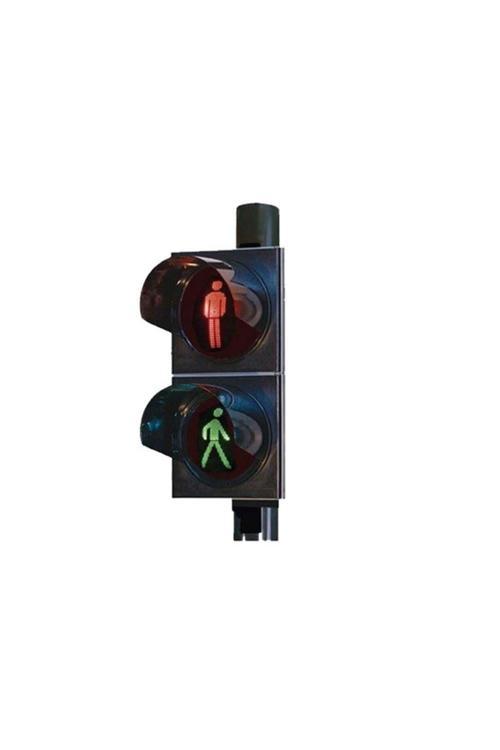 Power Ledli Yaya Sinyal Verici, Trafik Lambası 200 Mm