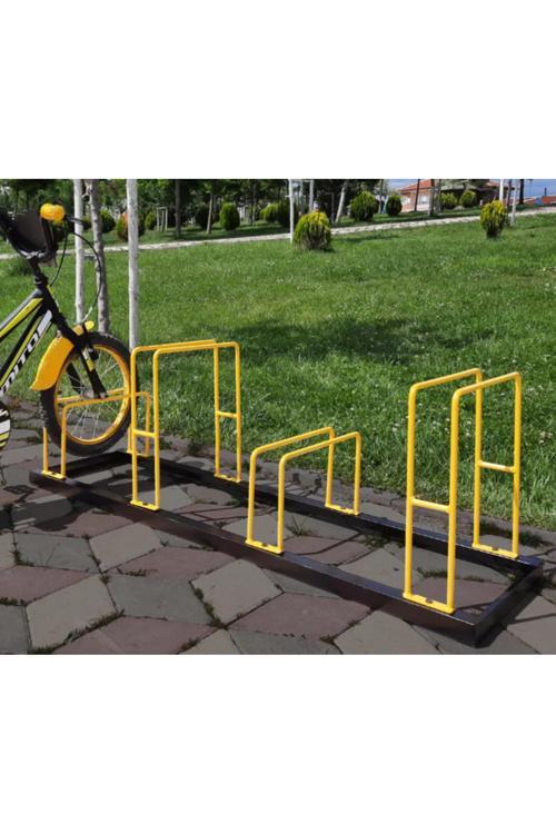 Bisiklet Park Yeri Bisiklet Park Demiri 4'Lü Bisiklet Park İstasyonu