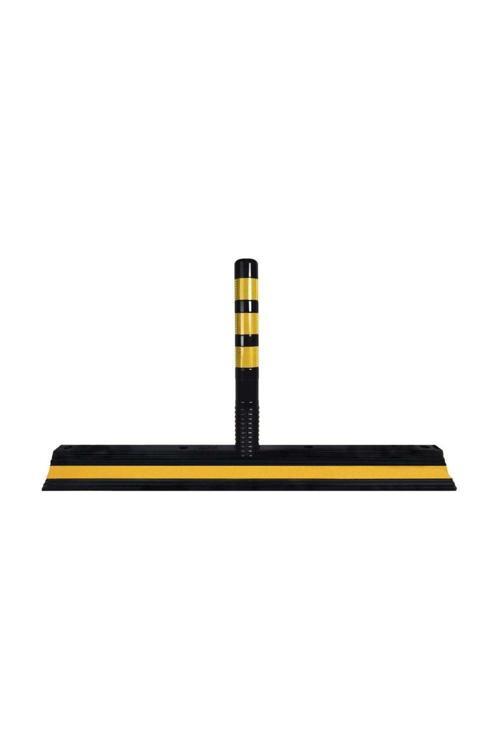 Siyah Tabanlı Delinatörlü Şerit Düzenleme 138X24X10 Cm