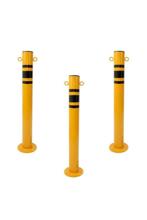 Metal Kulaklı Delinatör Seti Sarı-Siyah 3 Adet