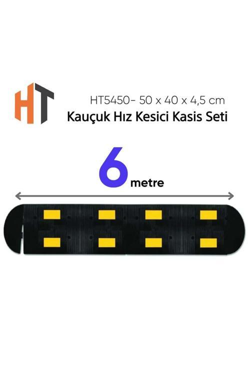 Kauçuk Hız Kesici Kasis Seti -2 Bantlı Eko - 6 Metre