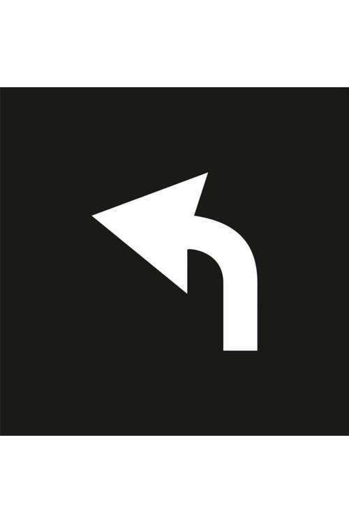 Otopark Boyama Şablonu Sol Ok 100X100Cm