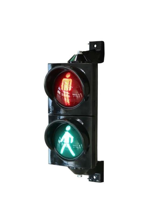 Ledli Yaya Figürlü Sinyal Verici, Trafik Lambası 100 Mm