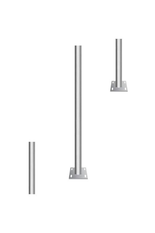 Galvaniz Direk 2 Metre Flanşlı