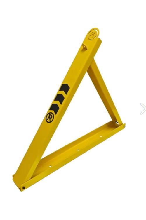 Asma Kilit Mekanizmalı Üçgen Park Bariyeri