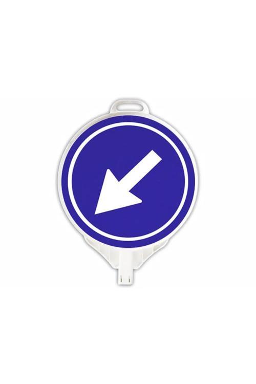 Soldan Gidiniz Yuvarlak Ultra Levha Tek Taraf Baskı