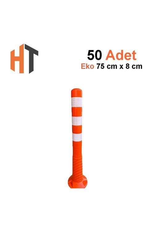 75 Cm Eko, Trafik Delinatörü Seti, Esnek Duba 50 Adet