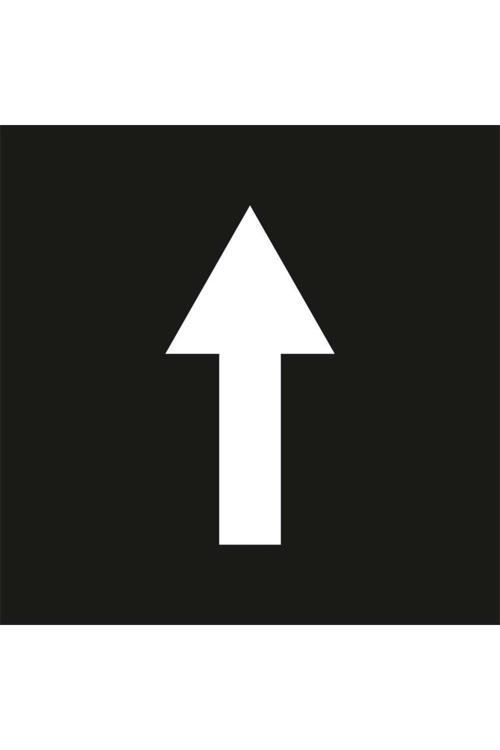 Boyama Şablonu İleri Ok İşareti 100X100Cm