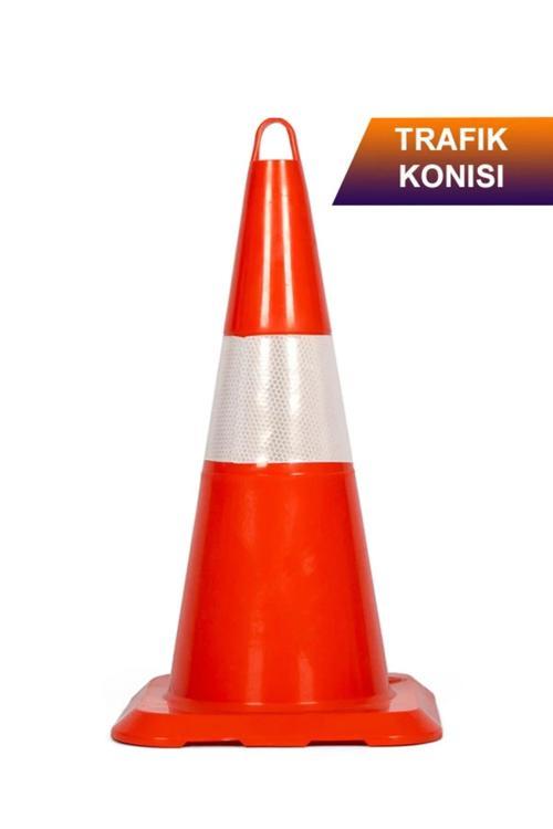 Pvc Trafik Konisi 52 Cm Trafik Dubası - 5 Adet
