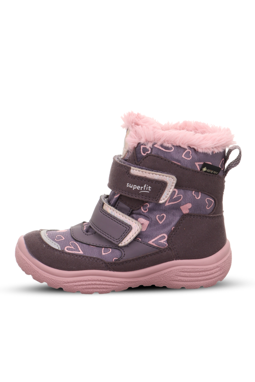 Crystal Superfit Marka Kız Çocuk Gorateks Bot Lila-Pembe