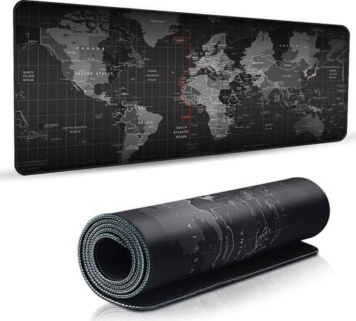 Mousepad Dünya Desenli 70 X 30 Cm Dünya Desenli Mause Pad 70x30mm 3mm Mouse Pad