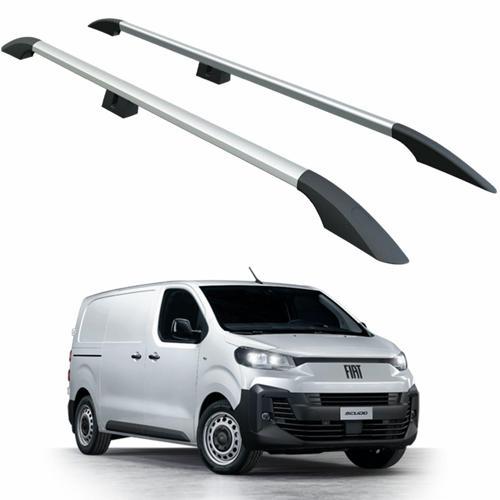 Fiat Doblo Maxi (2022-2025) Alüminyum Tavan Rayları, Plus Serisi - Gri