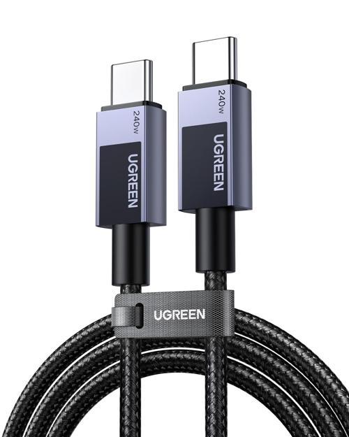 USB-C to USB-C 240W PD Hızlı Şarj Kablosu, Uzay Girişi, 1m, 45067