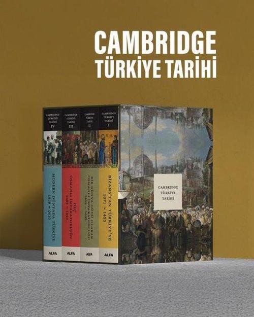 Cambridge Türkiye Tarihi Seti - 4 Kitap Takım - Kutulu