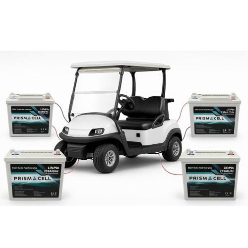 Prismacell 48V 235Ah LiFePO4 Golf Cart Akü | 4’lü Set