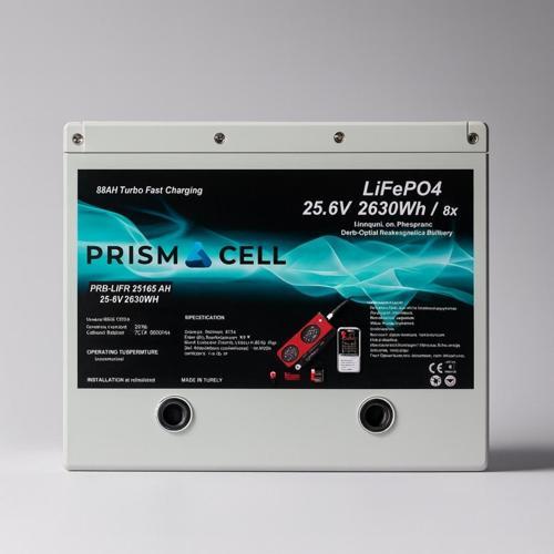 Prismacell 25.6V 105Ah LiFePO4 Akü | Solar & Marin
