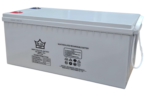 Ortec 12V 200AH Jel Solar Sistem Aküsü Yeni Üretim