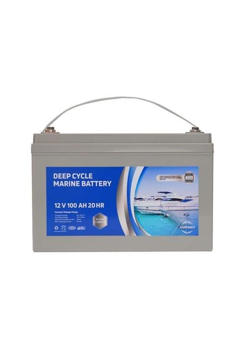 Deep Cycle Jel Marin Akü 100Ah 12V