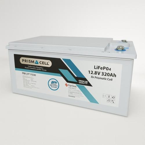 Prismacell 12.8V 320Ah LiFePO4 Akü | Karavan & Solar